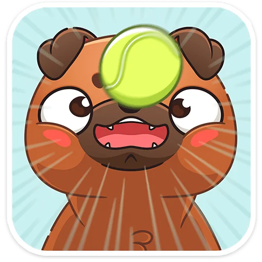 🎾 Стикер «Крошка Фиона» для Telegram