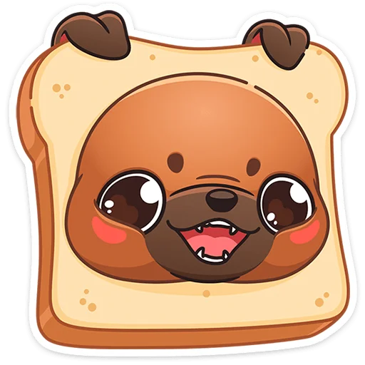 🍞 Стикер «Крошка Фиона» для Telegram