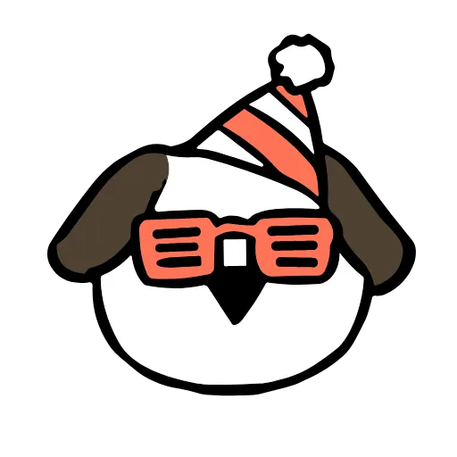 🥳 Стикер «little friends» для Telegram