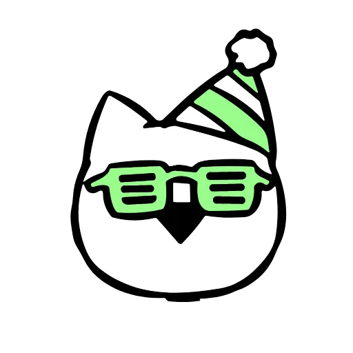 🥳 Стикер «little friends» для Telegram