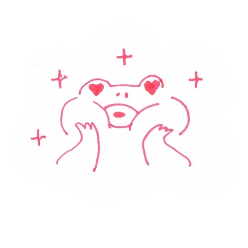 😍 Стикер «Little Frogs» для Telegram