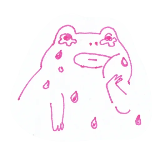 😭 Стикер «Little Frogs» для Telegram