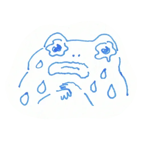 😭 Стикер «Little Frogs» для Telegram