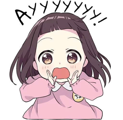 😩 Стикер «littlegirl02» для Telegram