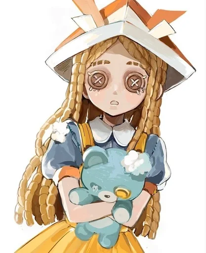 😦 Стикер «Lenore The Cute Little Dead Girl» для Telegram