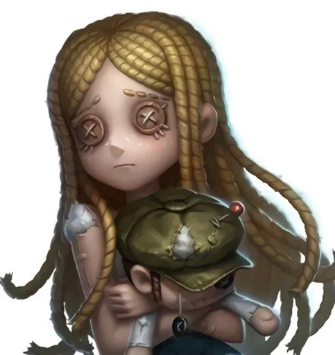 😟 Стикер «Lenore The Cute Little Dead Girl» для Telegram