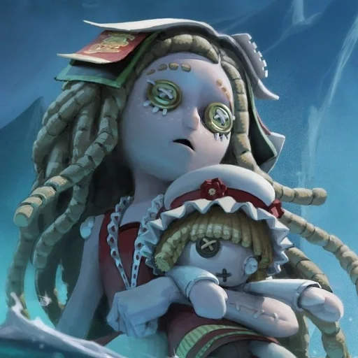 😦 Стикер «Lenore The Cute Little Dead Girl» для Telegram