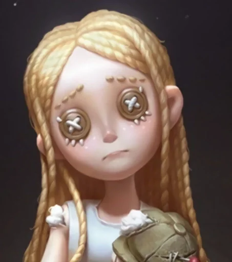 Стикерпак Lenore The Cute Little Dead Girl для Telegram