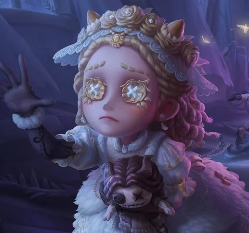 😿 Стикер «Lenore The Cute Little Dead Girl» для Telegram