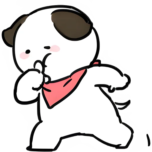 📢 Стикер «Маленькие собачки» для Telegram