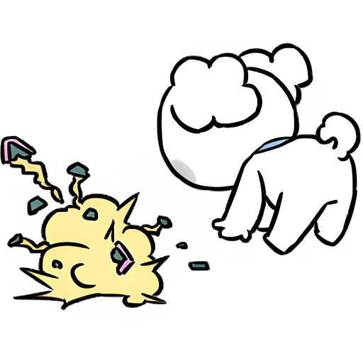 😤 Стикер «Маленькие собачки» для Telegram