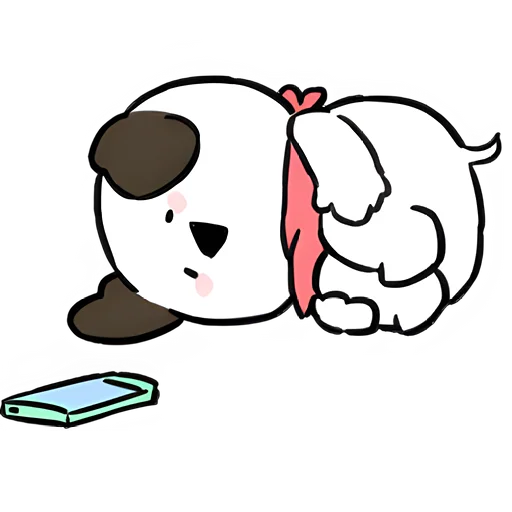 😞 Стикер «Маленькие собачки» для Telegram