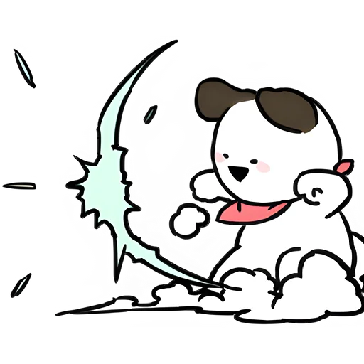 😤 Стикер «Маленькие собачки» для Telegram