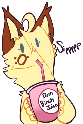 🥤 Стикер «Kira» для Telegram