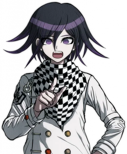 😡 Стикер «Кокичи Ома Danganronpa» для Telegram
