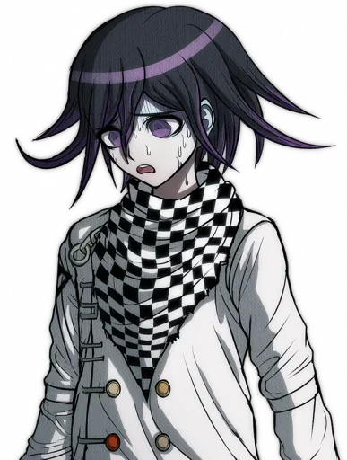 😖 Стикер «Кокичи Ома Danganronpa» для Telegram