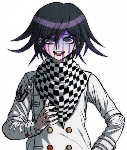 😁 Стикер «Кокичи Ома Danganronpa» для Telegram