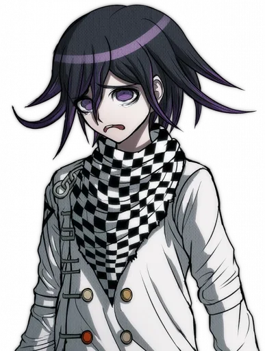 😭 Стикер «Кокичи Ома Danganronpa» для Telegram