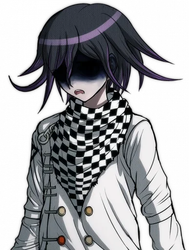 😖 Стикер «Кокичи Ома Danganronpa» для Telegram