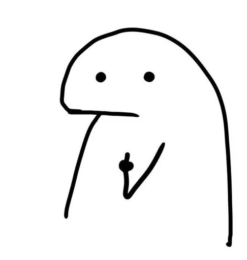🖕 Стикер «little man zizi» для Telegram