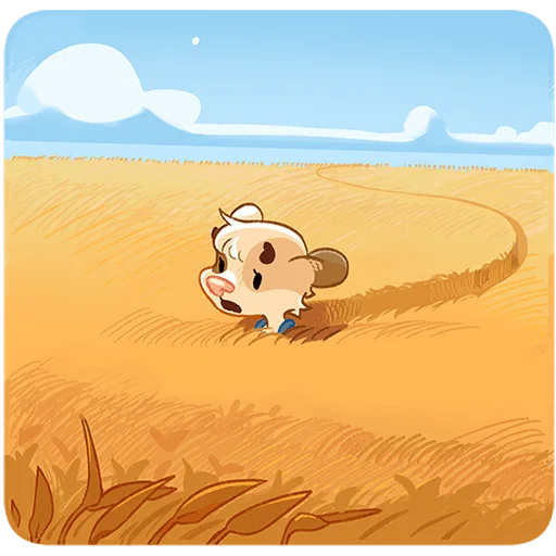 😦 Стикер «Марфуша Без Текста» для Telegram