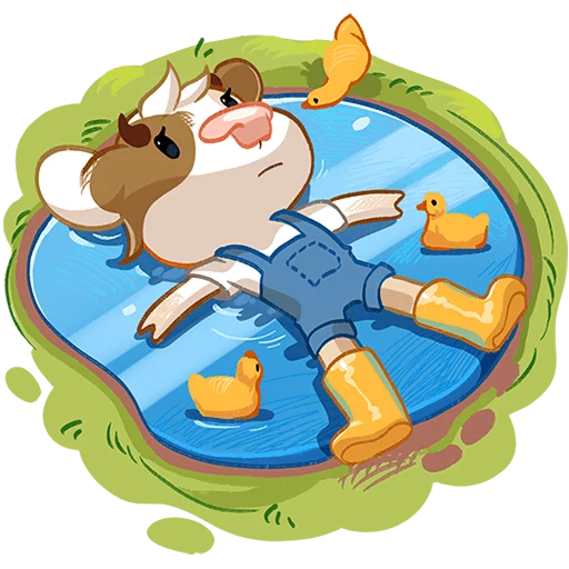😐 Стикер «Марфуша Без Текста» для Telegram