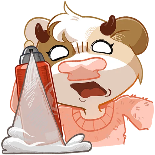 💨 Стикер «Марфуша Без Текста» для Telegram