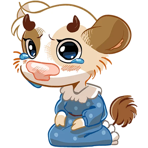 😭 Стикер «Марфуша Без Текста» для Telegram