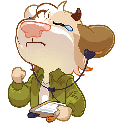 🥲 Стикер «Марфуша Без Текста» для Telegram
