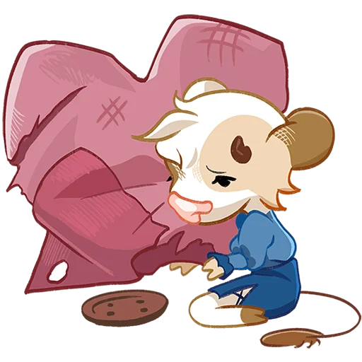 😔 Стикер «Марфуша Без Текста» для Telegram