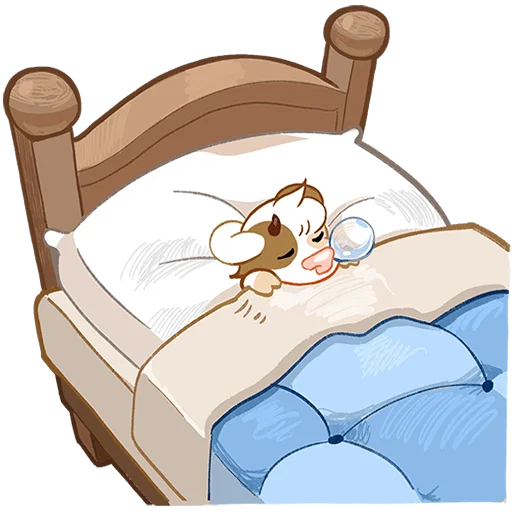😴 Стикер «Марфуша Без Текста» для Telegram