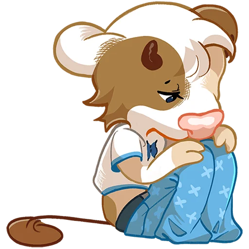 😔 Стикер «Марфуша Без Текста» для Telegram