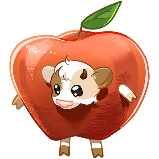 🍎 Стикер «Марфуша Без Текста» для Telegram