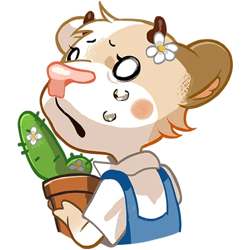 🌵 Стикер «Марфуша Без Текста» для Telegram