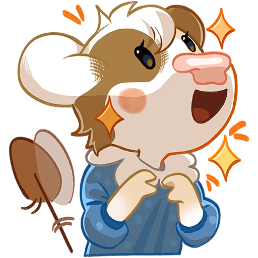 🤩 Стикер «Марфуша Без Текста» для Telegram