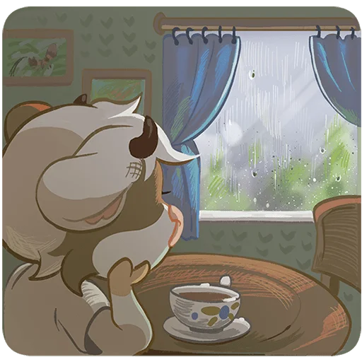 😮‍💨 Стикер «Марфуша Без Текста» для Telegram