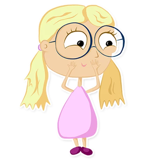 Стикерпак Little Mary для Telegram