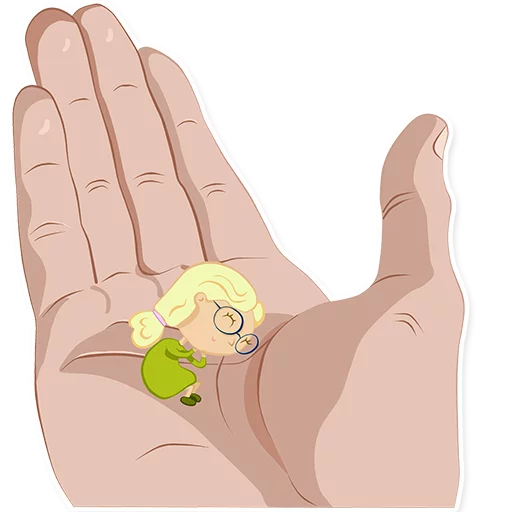 😴 Стикер «Little Mary» для Telegram