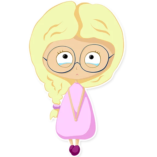 😥 Стикер «Little Mary» для Telegram