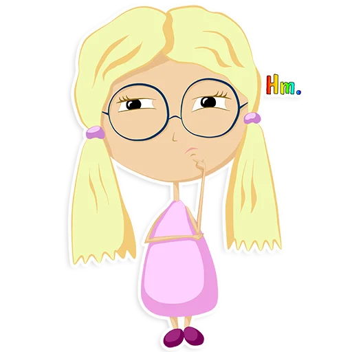 🤔 Стикер «Little Mary» для Telegram