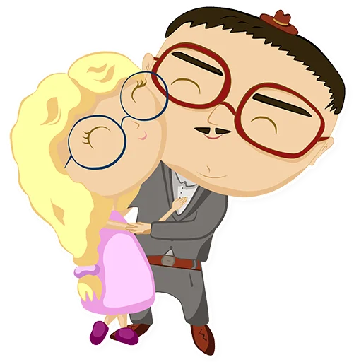 🤗 Стикер «Little Mary» для Telegram