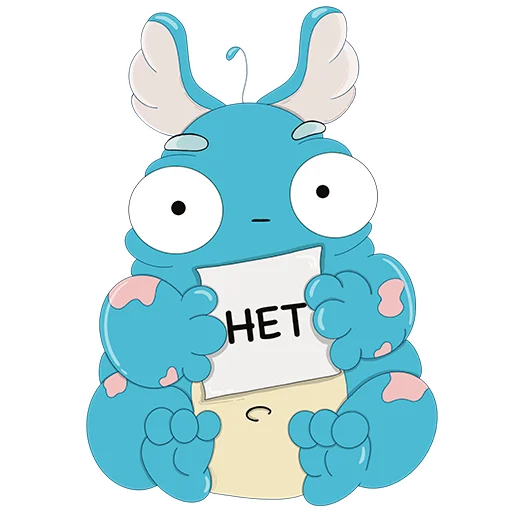 🙅‍♂️ Стикер «Милый монстр Кьюриосити» для Telegram
