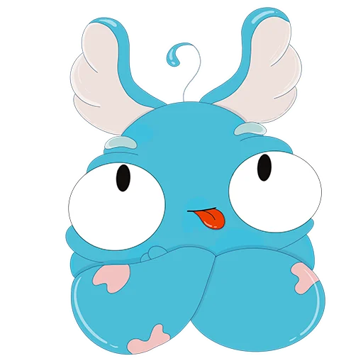 😝 Стикер «Милый монстр Кьюриосити» для Telegram