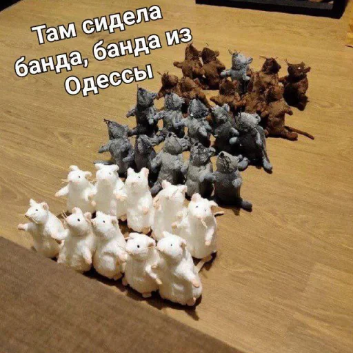 😎 Стикер «Мышиные мордахи ?» для Telegram