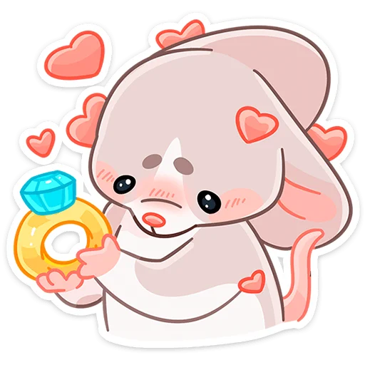 💍 Стикер «Малыш Обнимышь» для Telegram