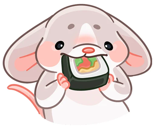 🍱 Стикер «Малыш Обнимышь без надписей» для Telegram