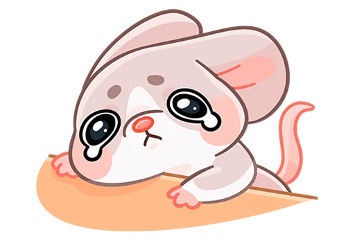 😢 Стикер «Малыш Обнимышь без надписей» для Telegram