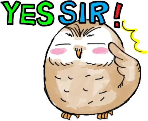 😡 Стикер «Owlet» для Telegram