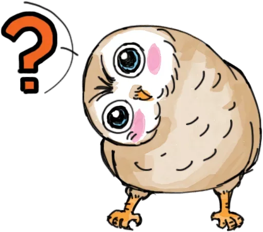 😡 Стикер «Owlet» для Telegram