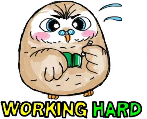 😒 Стикер «Owlet» для Telegram